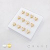 CELESTIAL HEART PLANET 316L SURGICAL STEEL L-SHAPE NOSE BOX